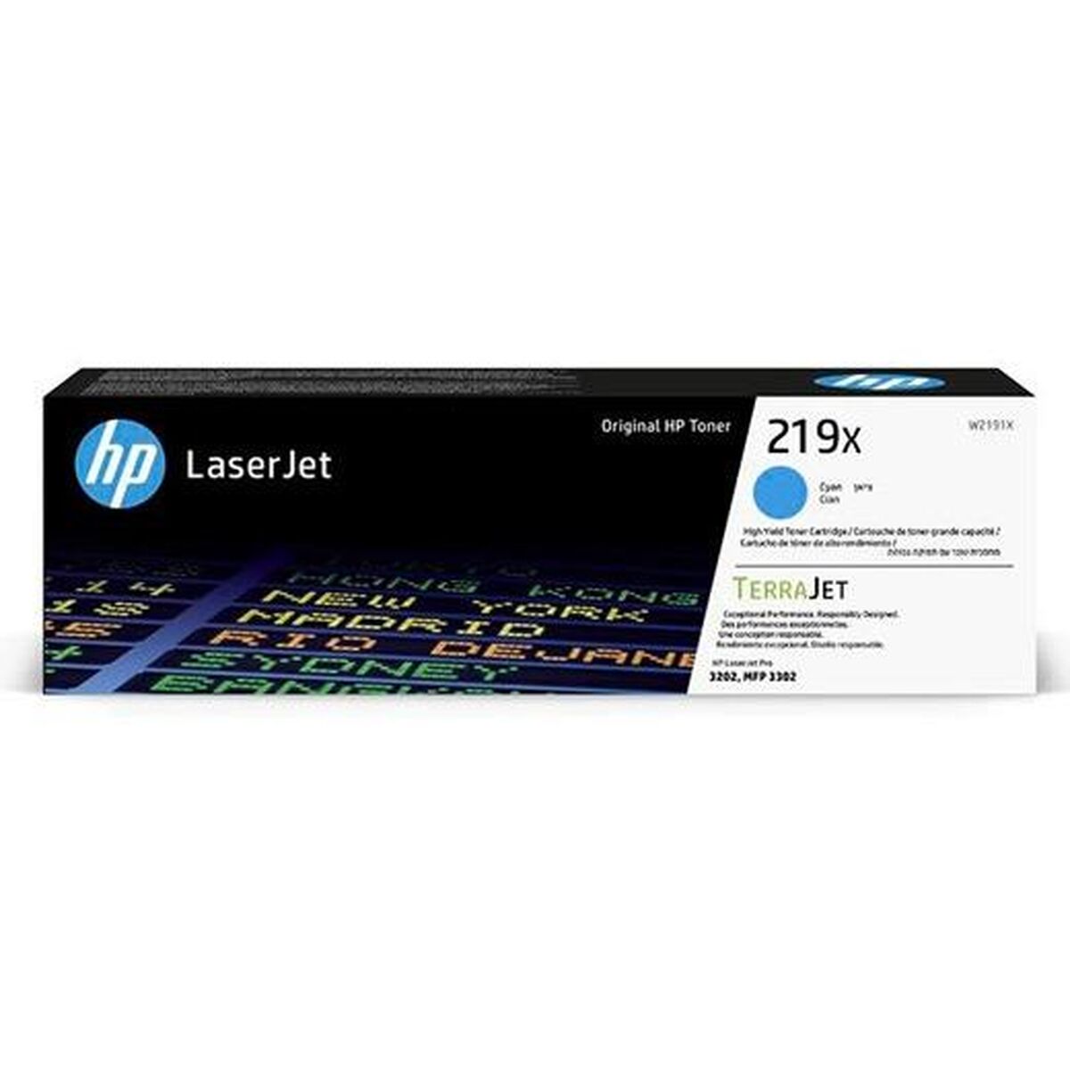 Original Toner HP W2191X Cyan (1 Unit)