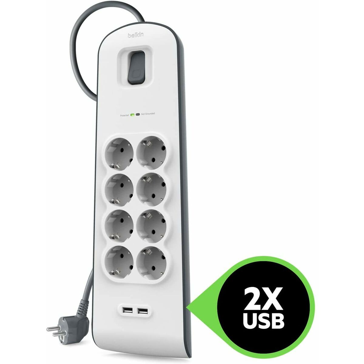 Protection from surges Belkin BSV804VF2M-V2