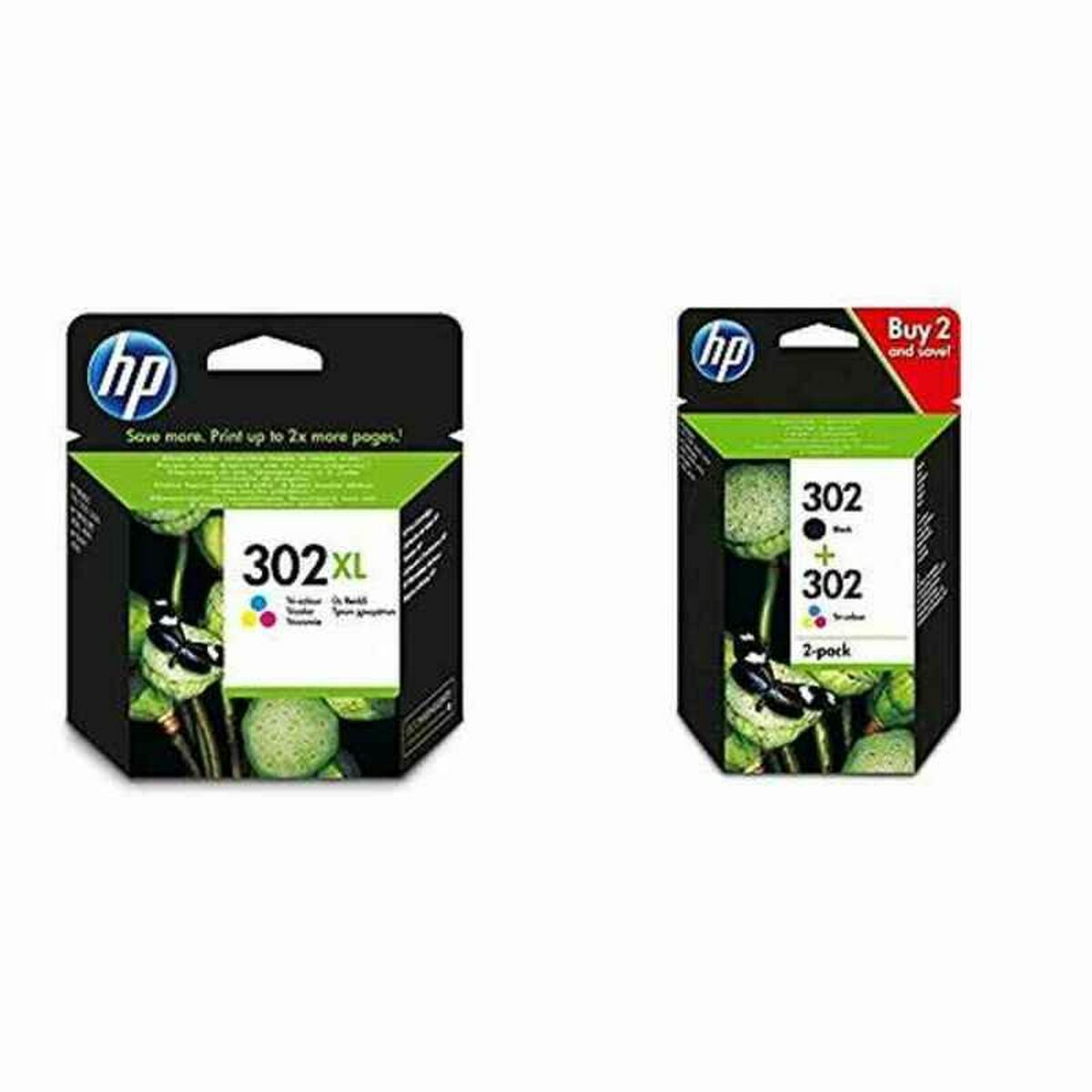 Original Ink Cartridge HP F6U67AE#ABE Multicolour
