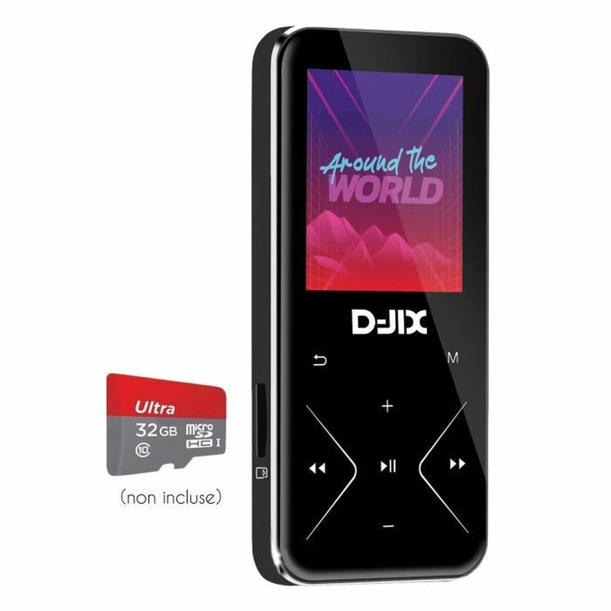 MP4 Player Logicom M500 8 GB Bluetooth 4.2 Black