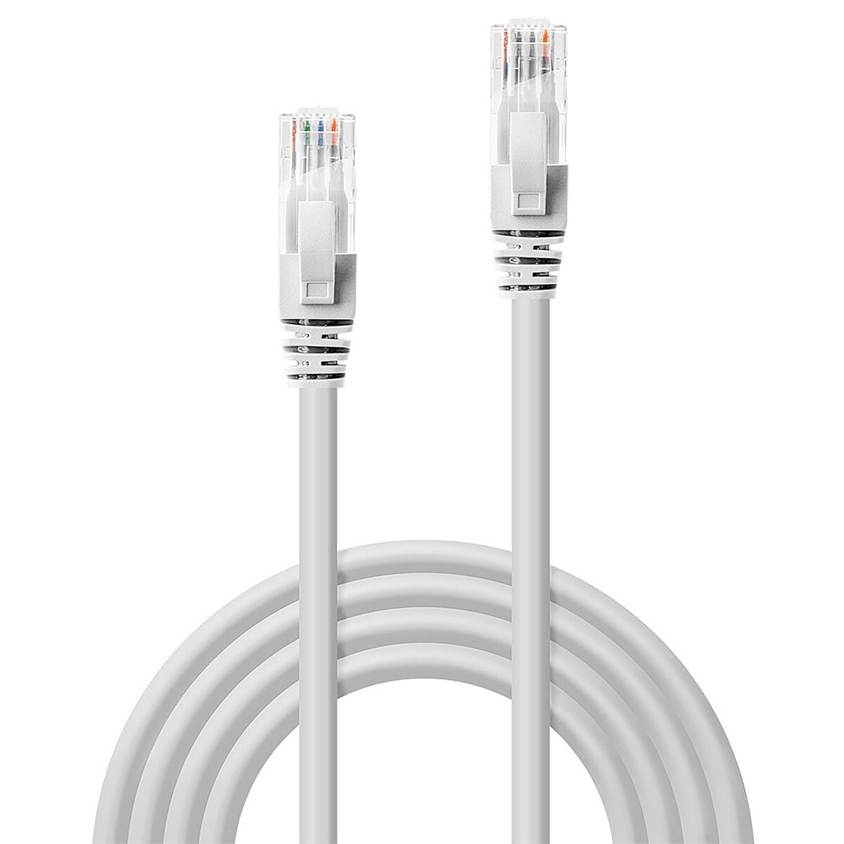 UTP Category 6 Rigid Network Cable LINDY 48100 White 30 m 1 Unit