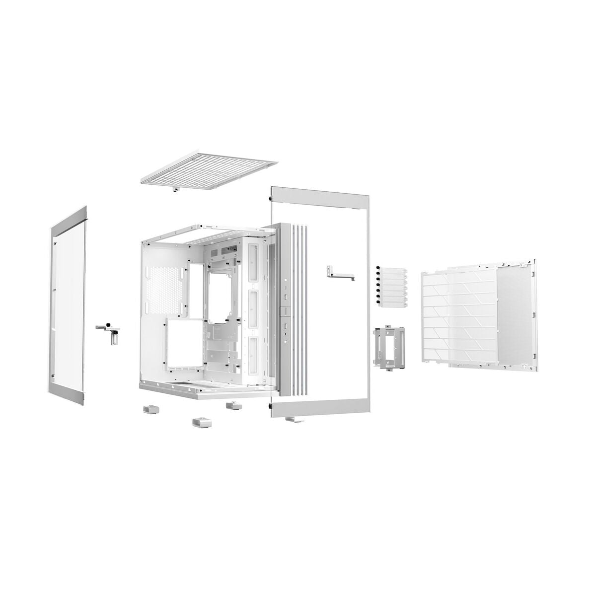ATX Semi-tower Box Be Quiet! BGW66 White Multicolour