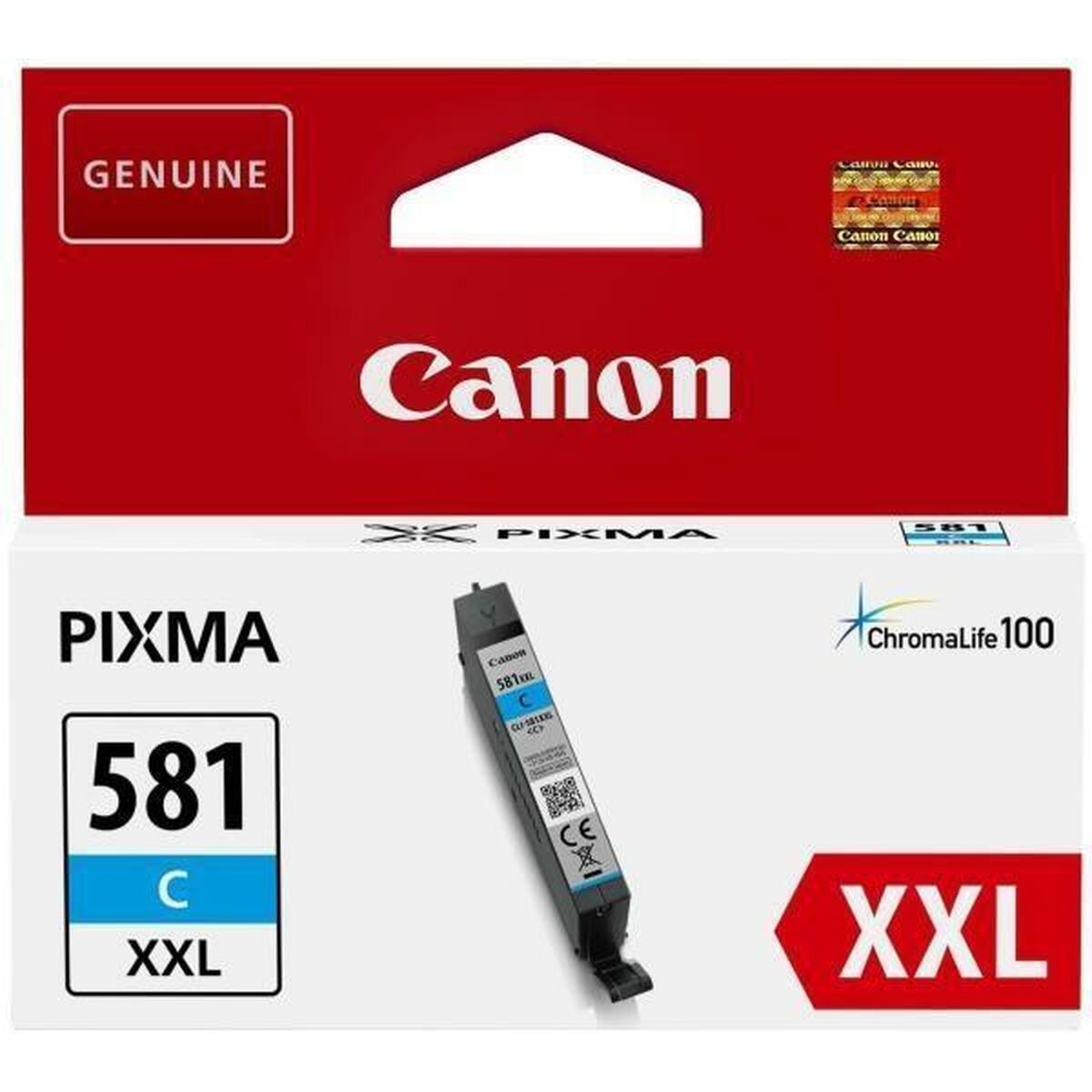 Original Ink Cartridge Canon CLI-581C XXL Cyan