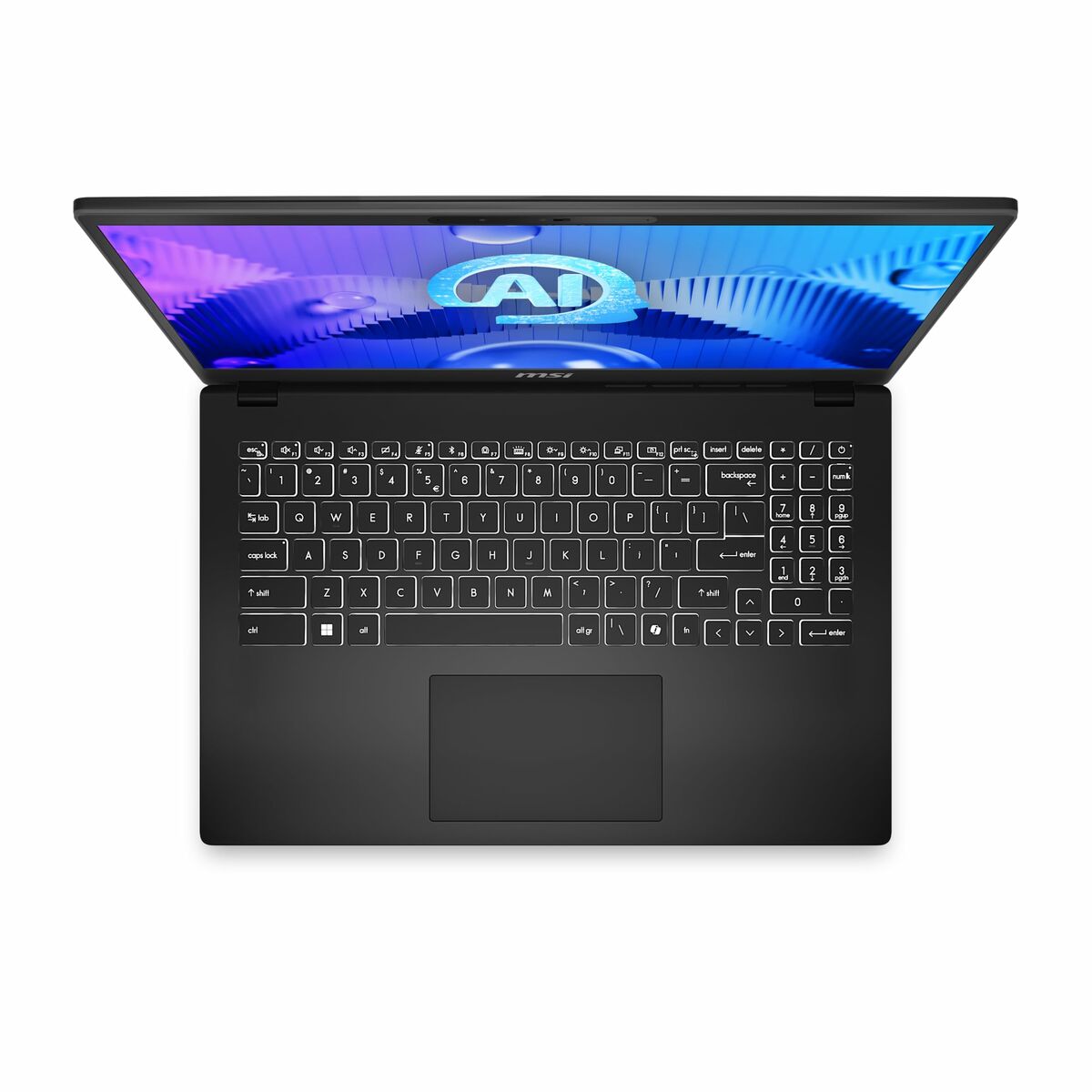 Laptop MSI MODERN 15 H AI C1MOG-211XES 15" 32 GB RAM 1 TB SSD Intel Core i7