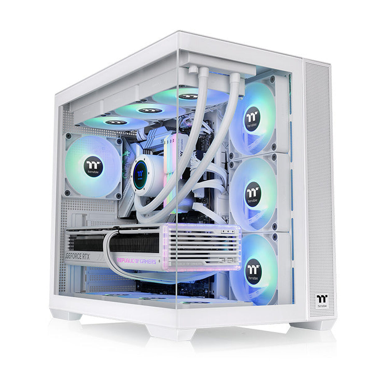 ATX Semi-tower Box THERMALTAKE CA-1Z2-00M6WN-00 White
