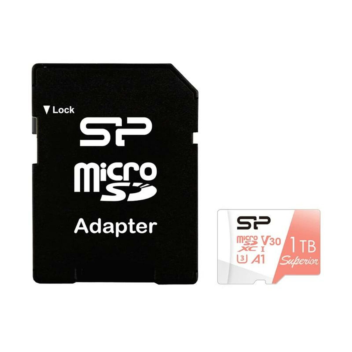 Memory Card Micro SDXC Silicon Power MicroSDXC 1TB Clase 10 V30 A1 1 TB