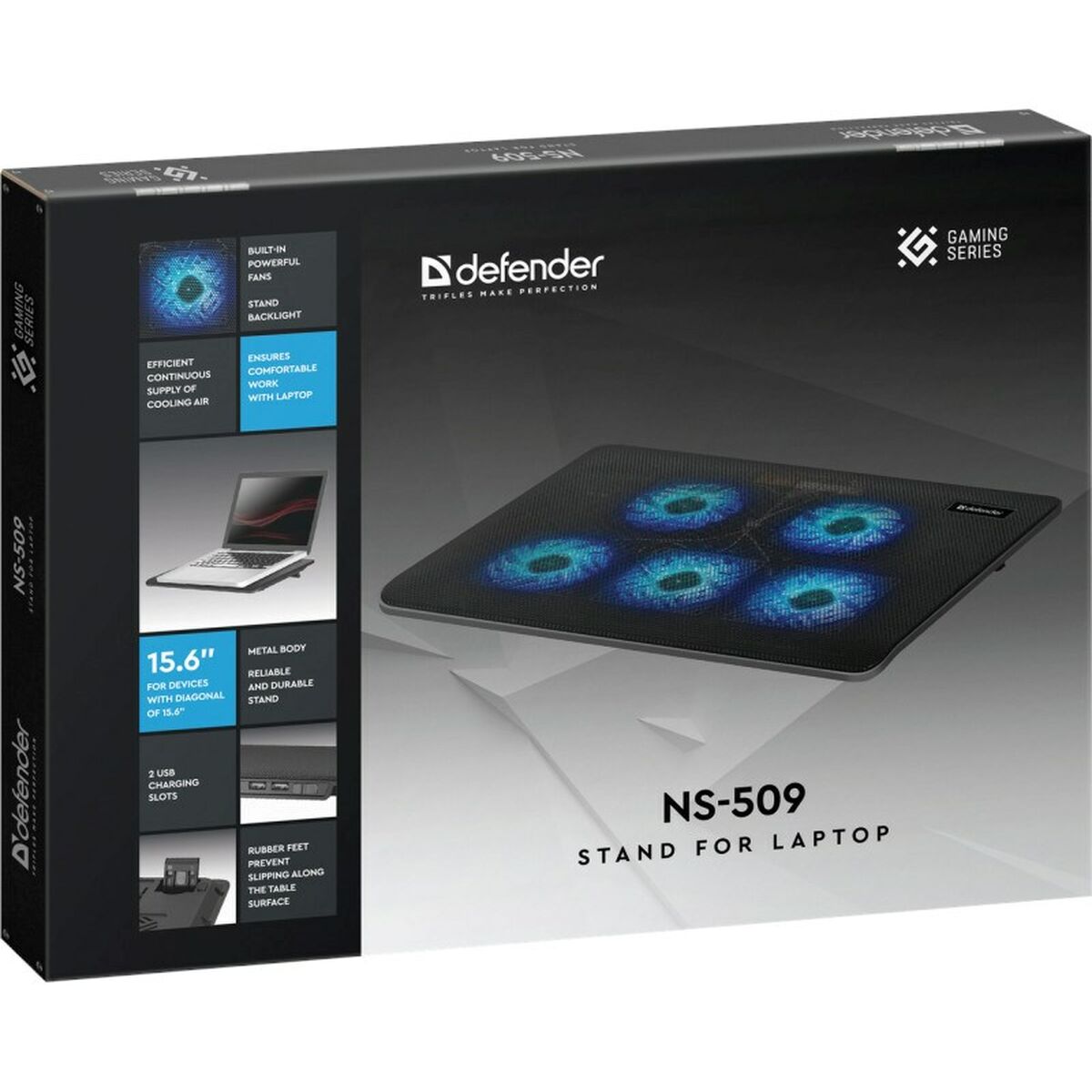 Cooling Base for a Laptop Defender NS-509