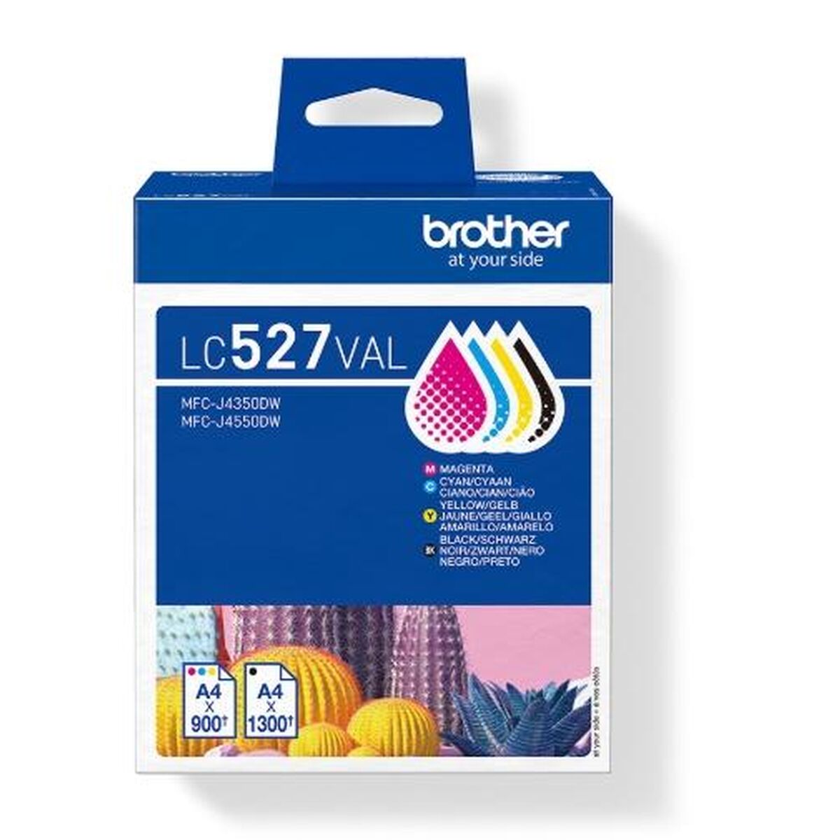Original Ink Cartridge Brother LC527VAL Yellow Blue Black Magenta (5 Units)