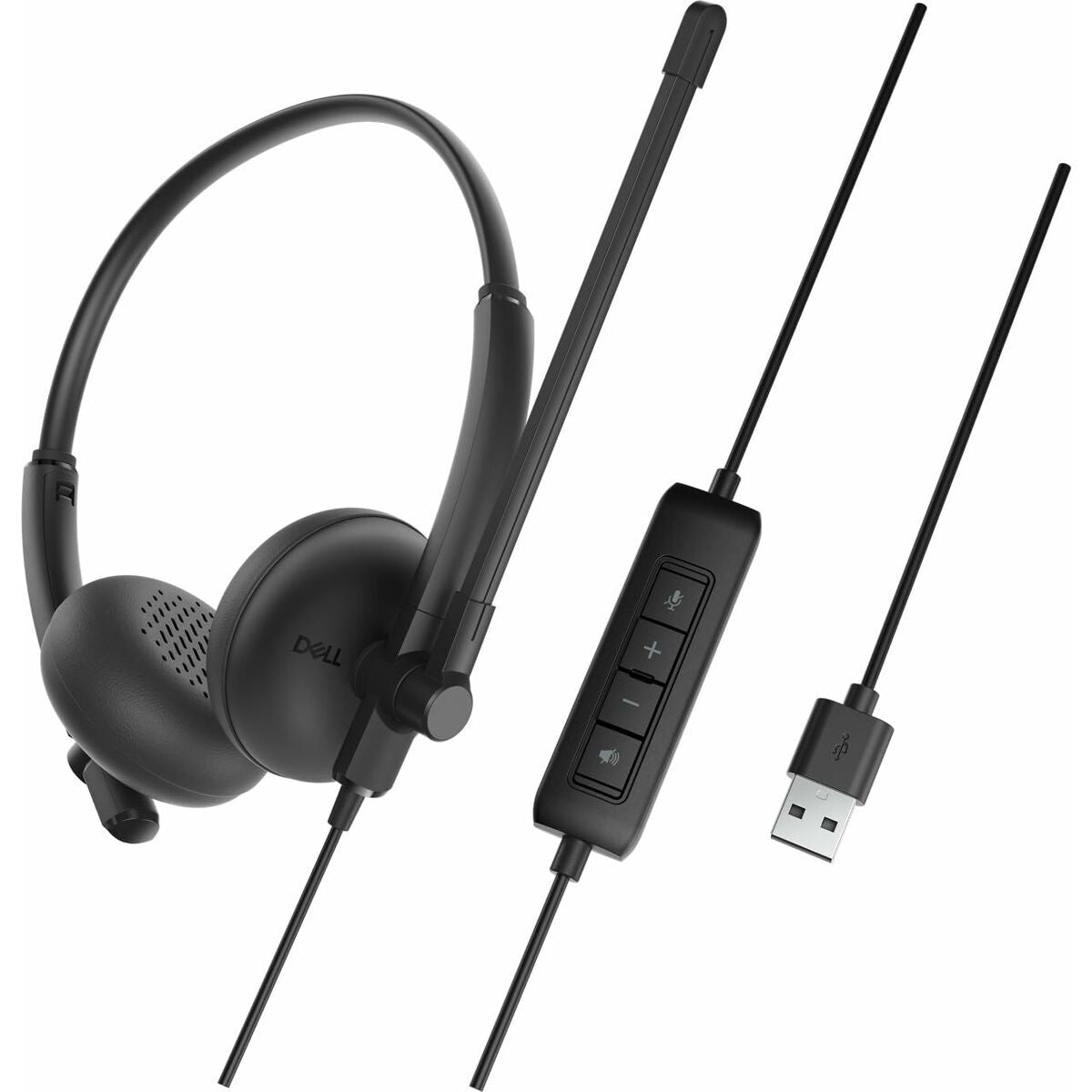 Headphones with Microphone Dell WH125-DWW Black