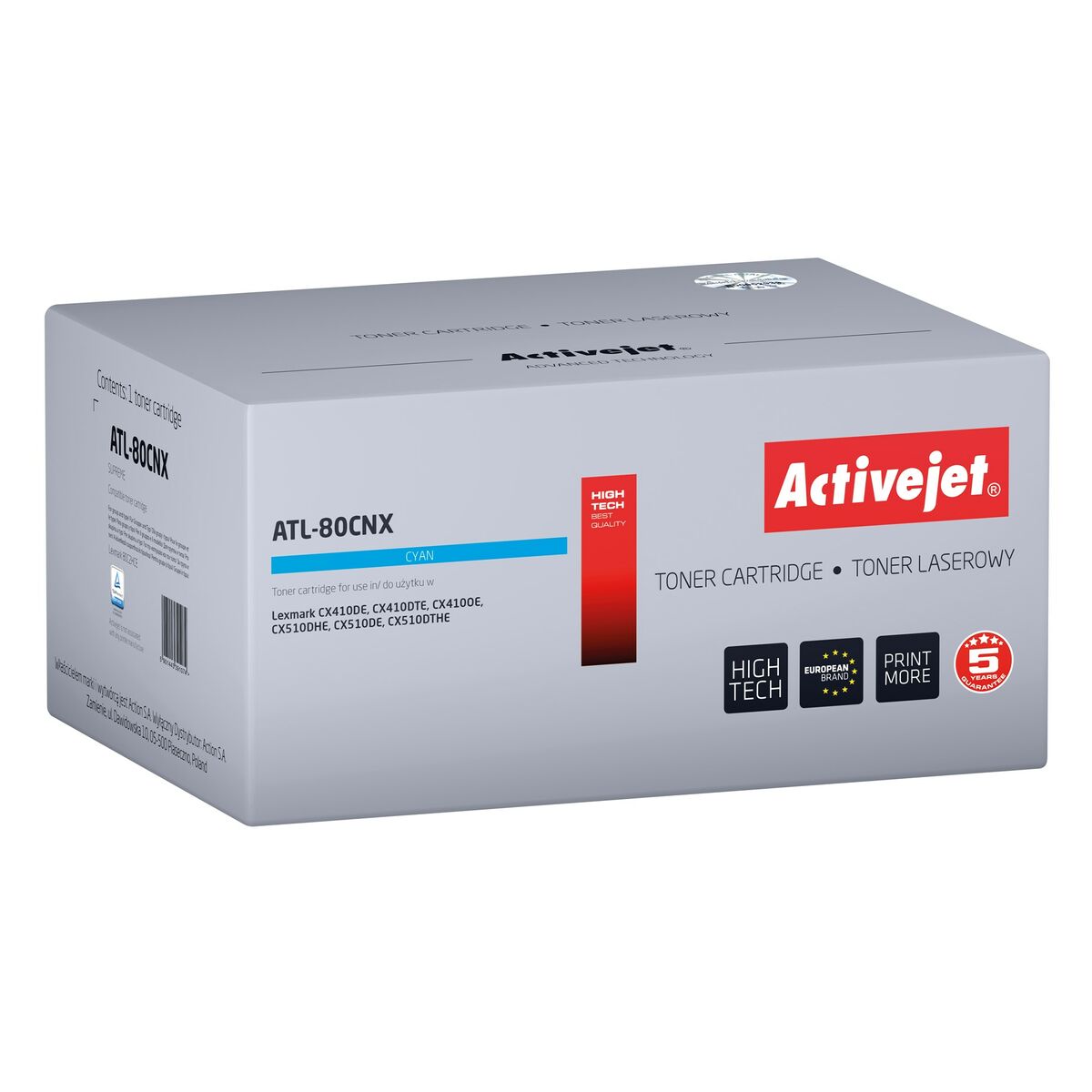 Toner Activejet ATL-80CNX Blue