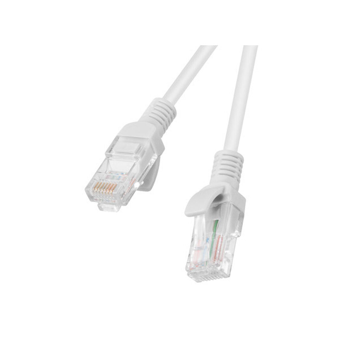UTP Category 6 Rigid Network Cable Lanberg PCU6-20CC-0025-S Grey 25 cm 10 Units