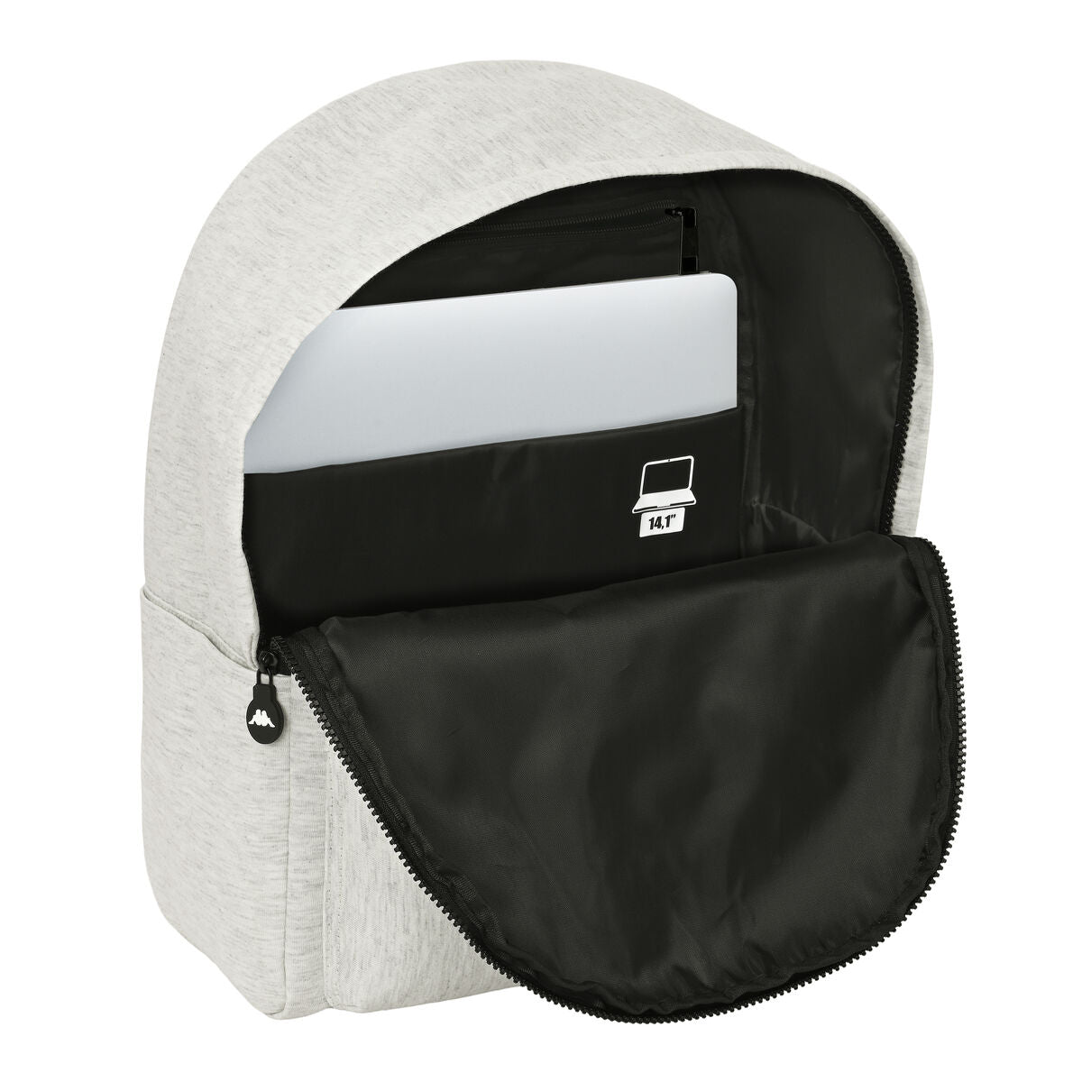 Laptop Backpack Kappa kappa Grey (31 x 40 x 16 cm)