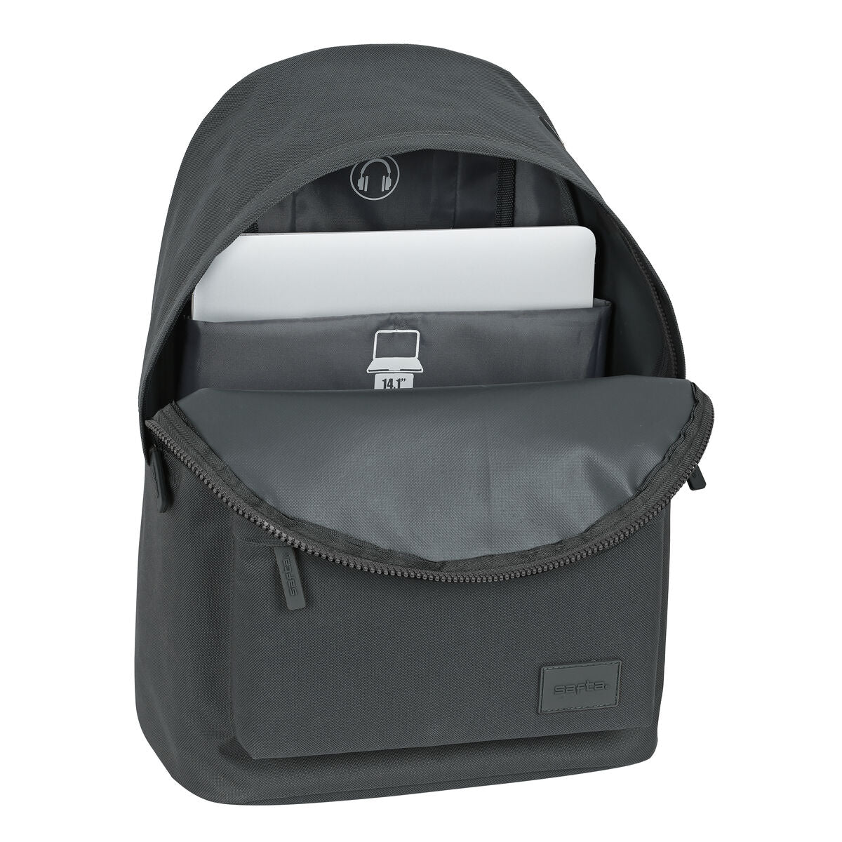 Laptop Backpack Safta 14,1'' 31 x 41 x 16 cm Grey