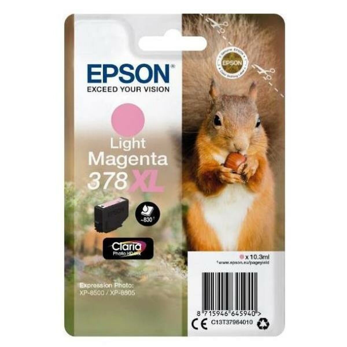 Original Ink Cartridge Epson C13T37964010 10,3 ml Magenta