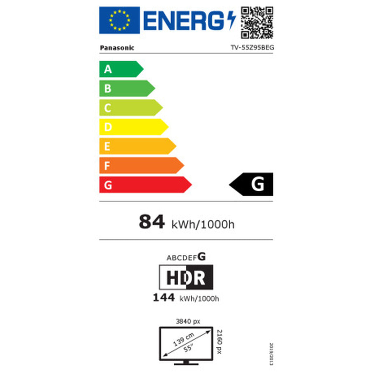 Smart TV Panasonic TV55Z95BEG 55" 4K Ultra HD HDR OLED NVIDIA G-SYNC