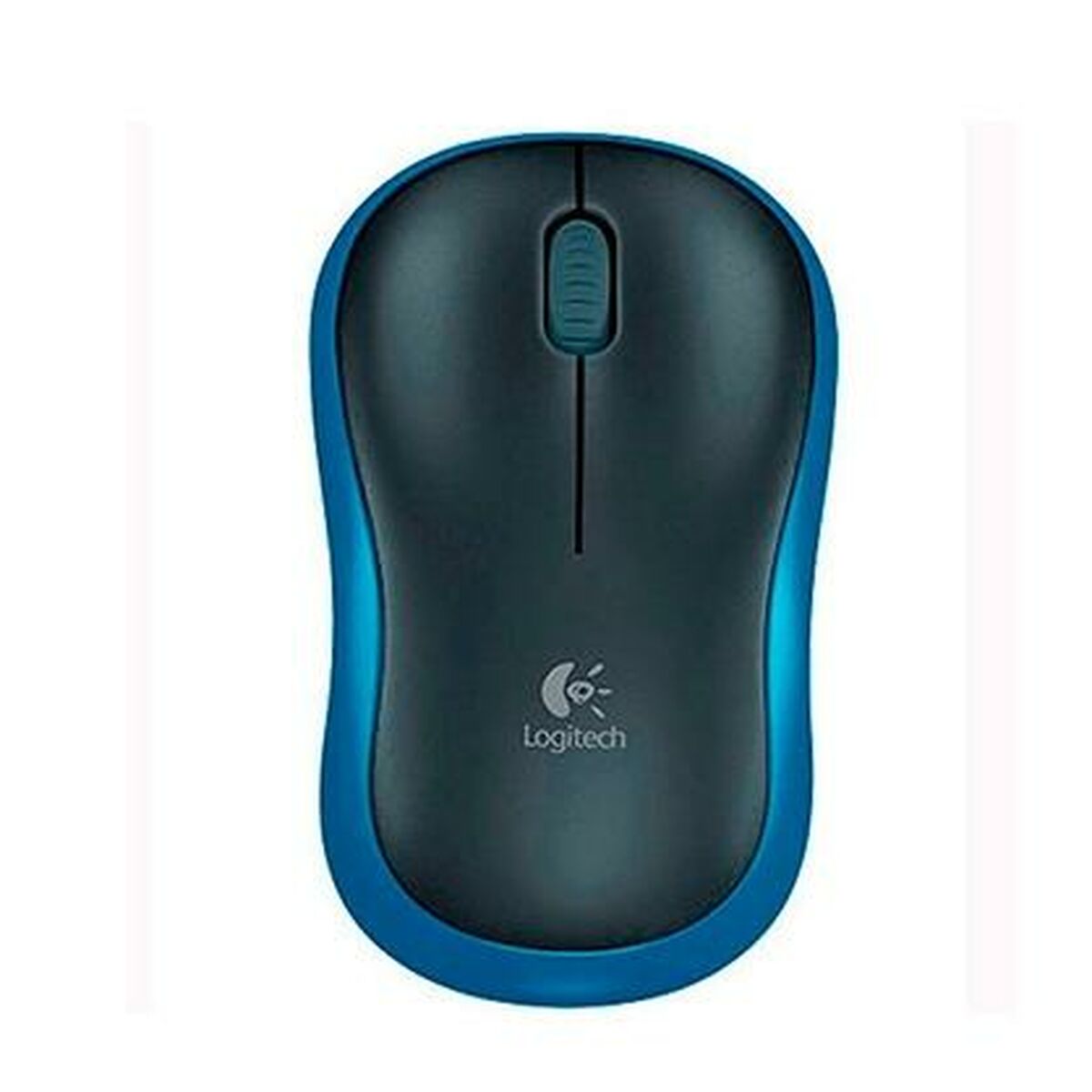 Wireless Mouse Logitech M185 Blue 1000 dpi (10 Units)