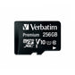 Micro SD Memory Card with Adaptor Verbatim 44087