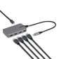 USB Hub Startech 5G4AC-USB-C-HUB Grey