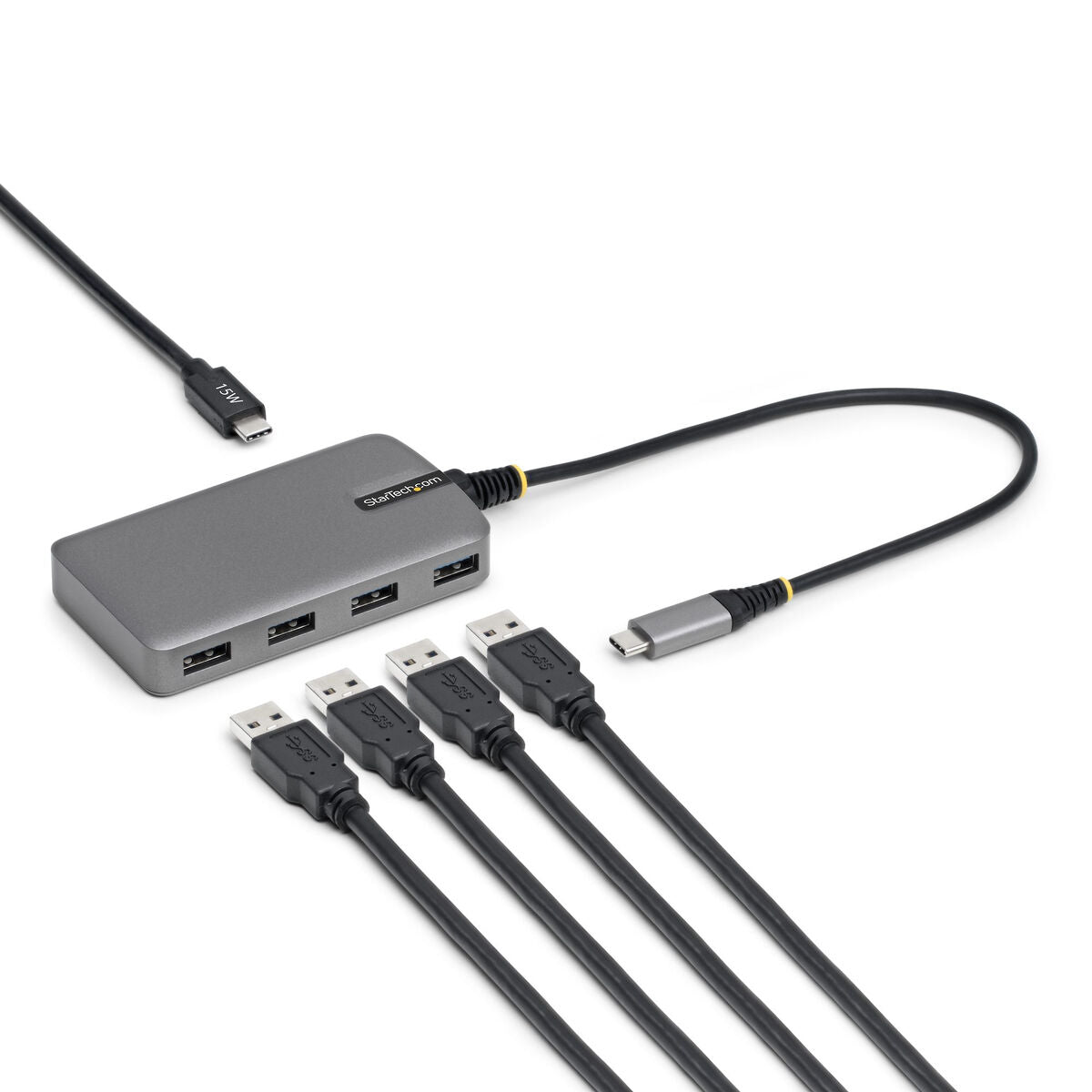 USB Hub Startech 5G4AC-USB-C-HUB Grey