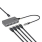USB Hub Startech 5G4AC-USB-C-HUB Grey