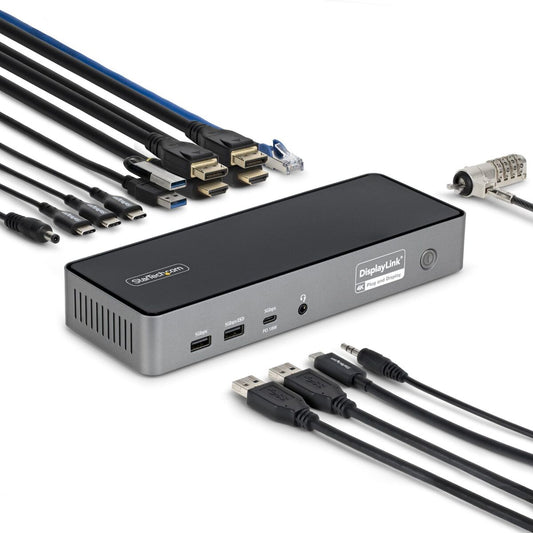 USB Hub Startech DK30C2DPEPRUE Grey