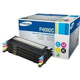 Original Ink Cartridge Samsung Paquete de 4 cartuchos de tóner negro/cian/magenta/amarillo Samsung CLT-P4092C Multicolour