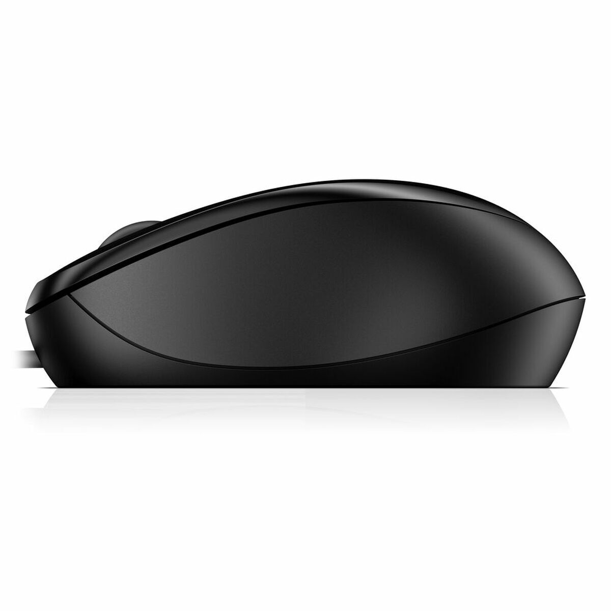 Mouse with Cable and Optical Sensor HP 4QM14AA#ABL Black 1200 DPI
