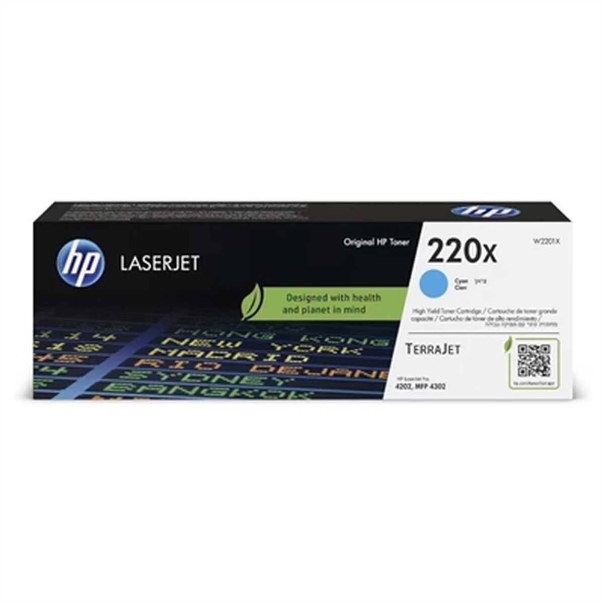 Original Ink Cartridge HP W2201X Cyan (1 Unit)