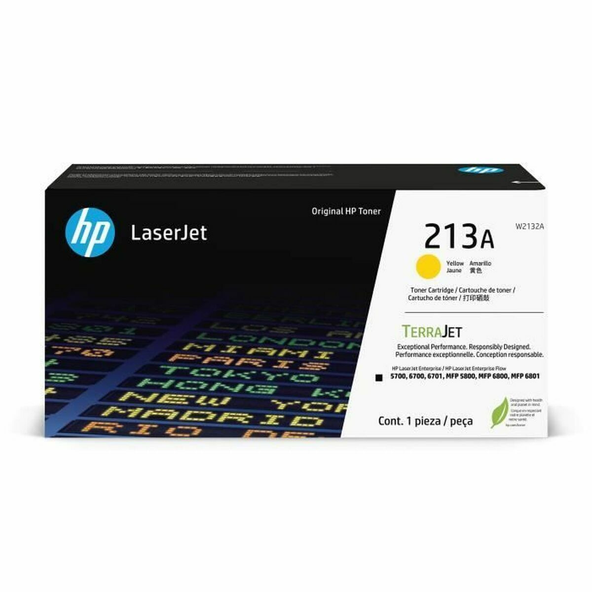 Original Ink Cartridge HP W2132A Yellow