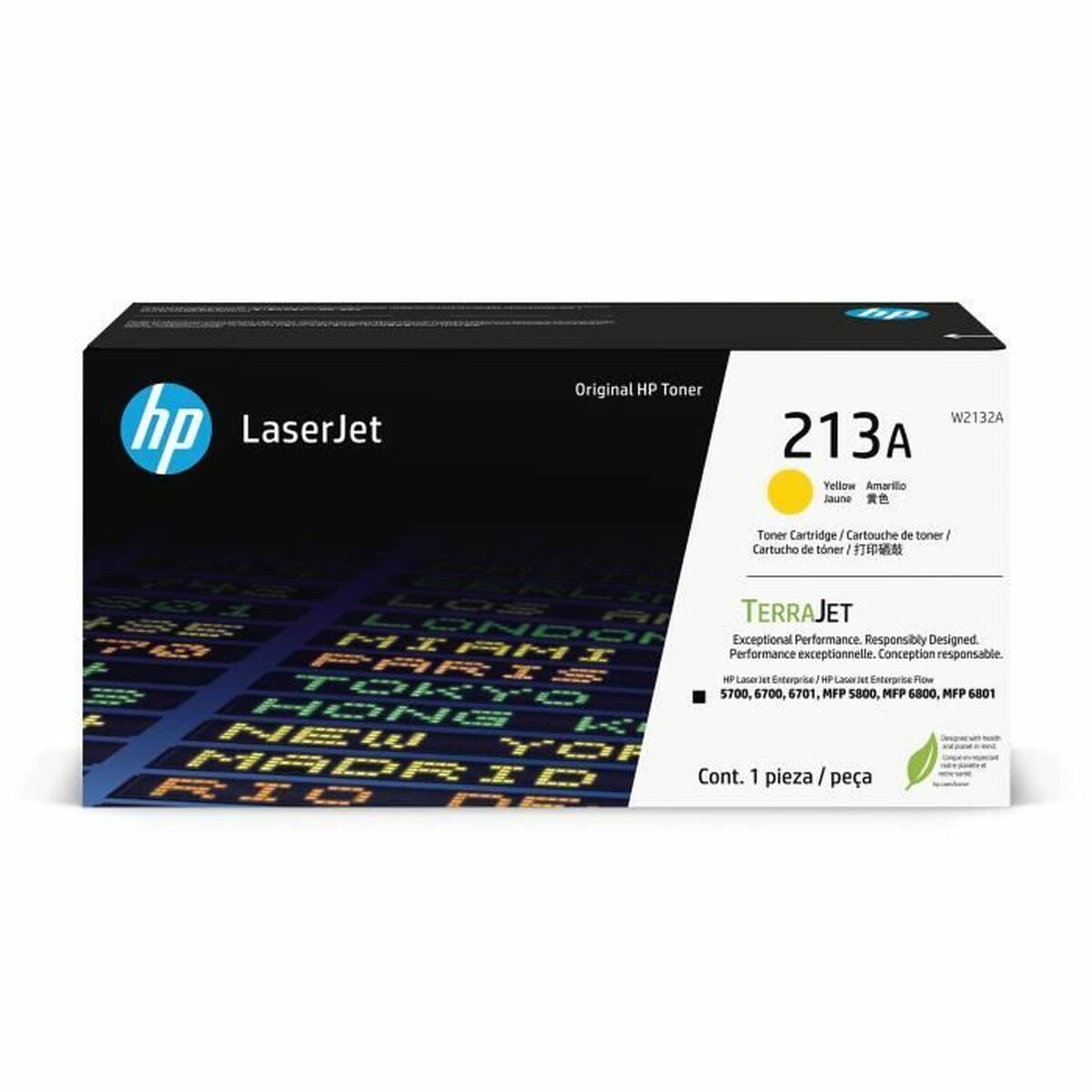 Original Ink Cartridge HP W2132A Yellow