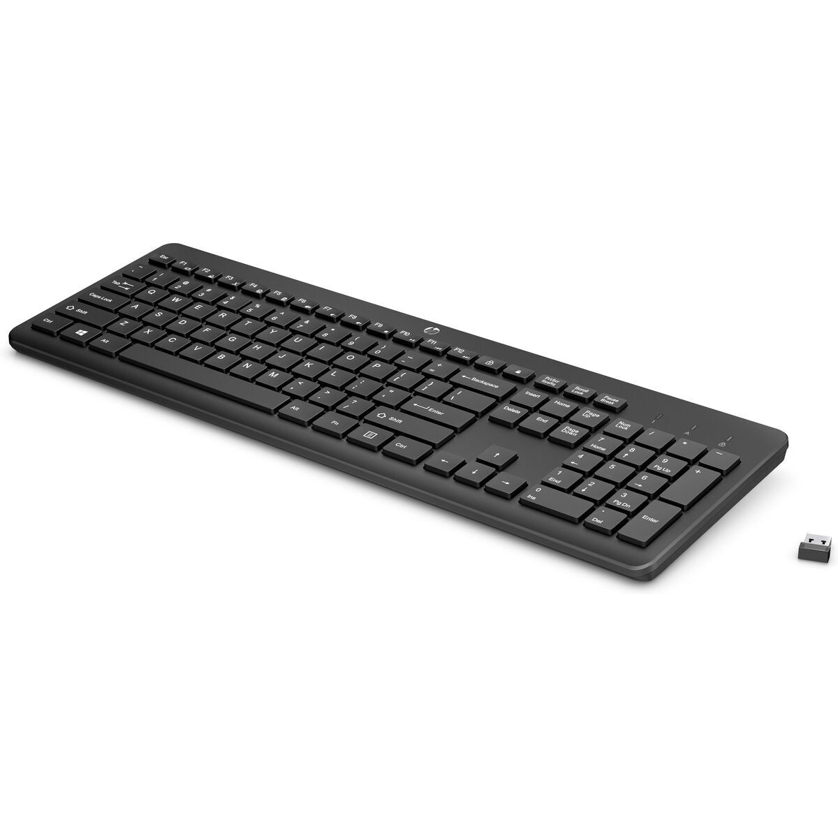 Keyboard HP 3L1E7AA#ABE Black Spanish Qwerty