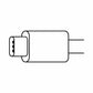 USB Adaptor Apple White
