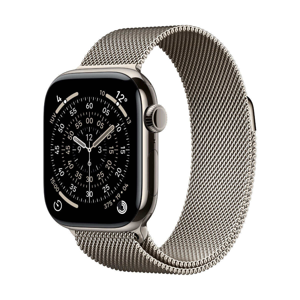 Men's Watch Apple MWYC3QL/A Black 46 mm
