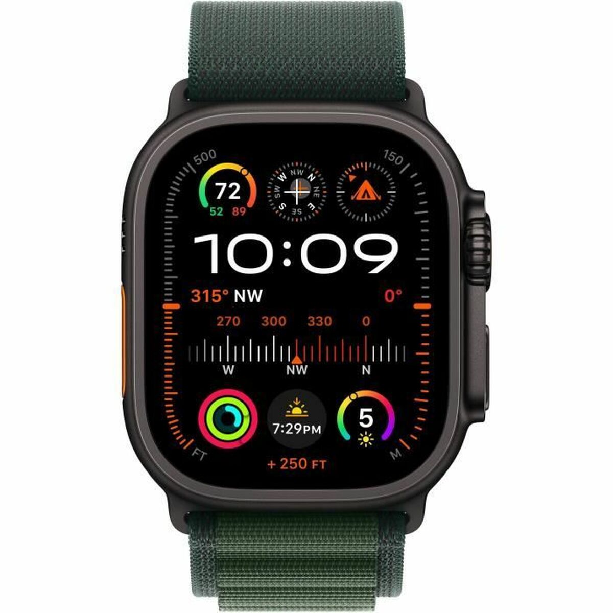 Smartwatch Apple Watch Ultra 2 49 mm Titanium Green Black