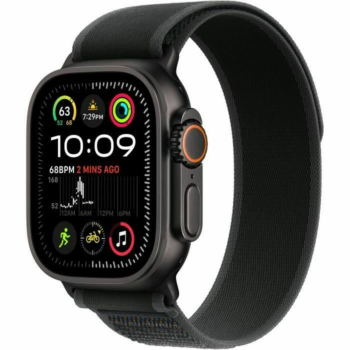 Smartwatch Apple Watch Ultra 2 Black 1,92" 49 mm Titanium