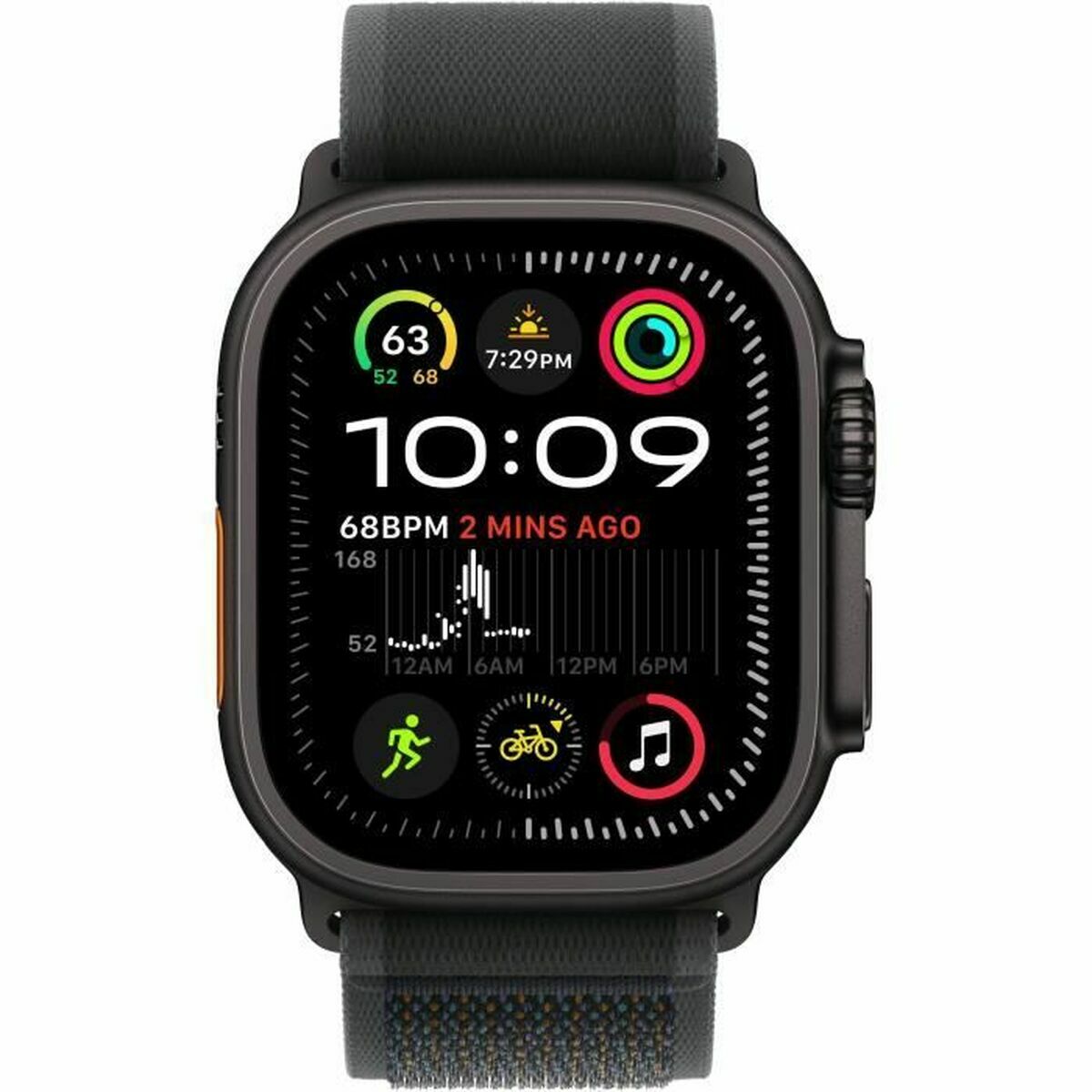 Smartwatch Apple Watch Ultra 2 Black 1,92" 49 mm Titanium