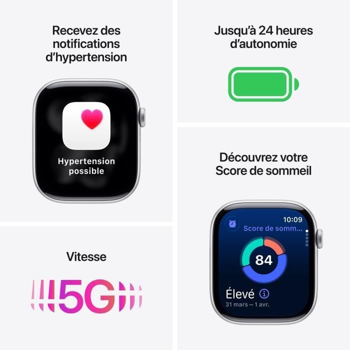 Smartwatch Apple MFC44ZR/A Black 1,96" 46 mm