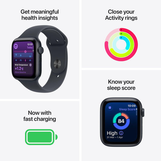 Smartwatch Apple WATCH SE 3 Black 44 mm Ø 44 mm