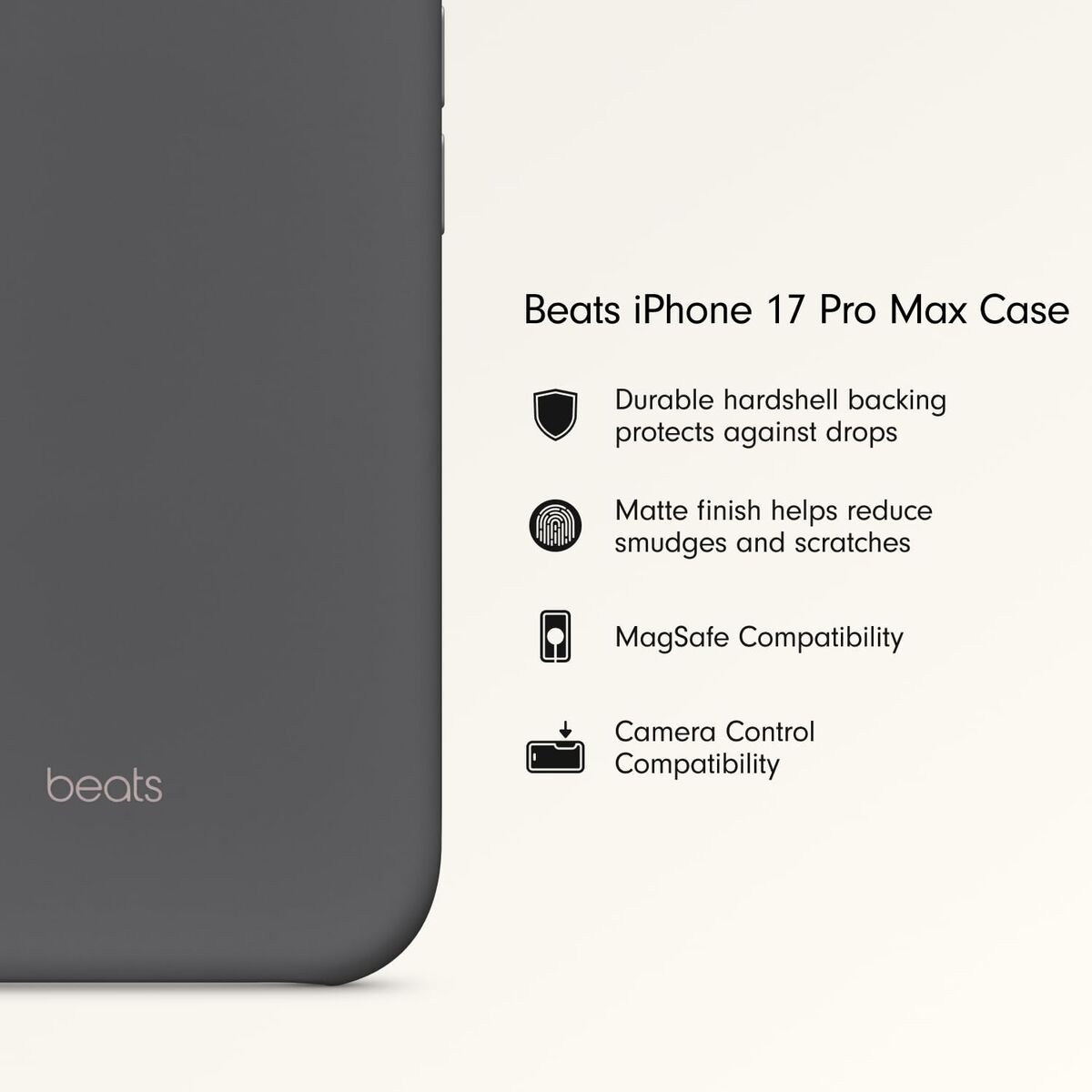 Mobile cover Beats iPhone 17 Pro Max Apple