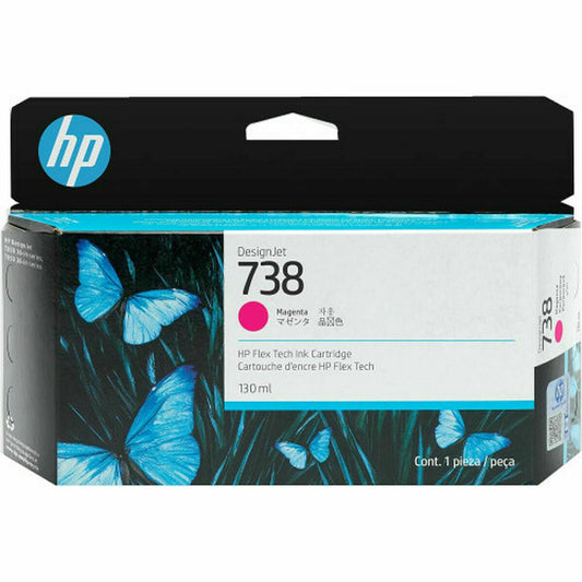 Original Ink Cartridge HP DESIGNJET 738 Magenta