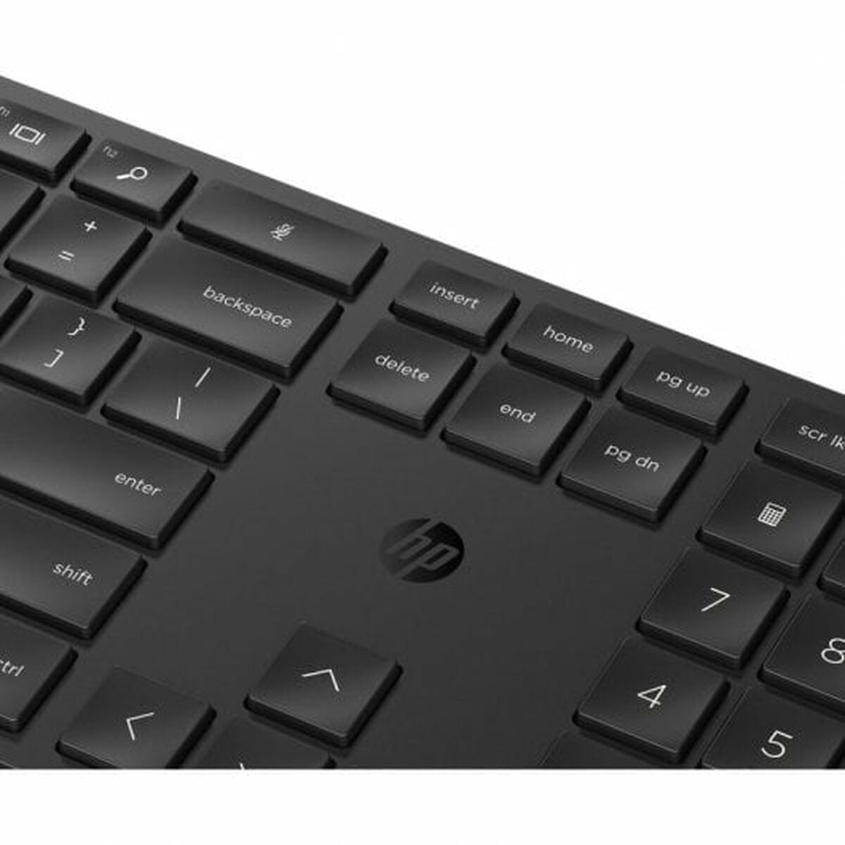 Keyboard and Mouse HP 650 Spanish Qwerty Black