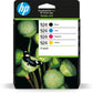 Original Ink Cartridge HP 4S6W3NE Multicolour Magenta 4 Pieces (4 Units)