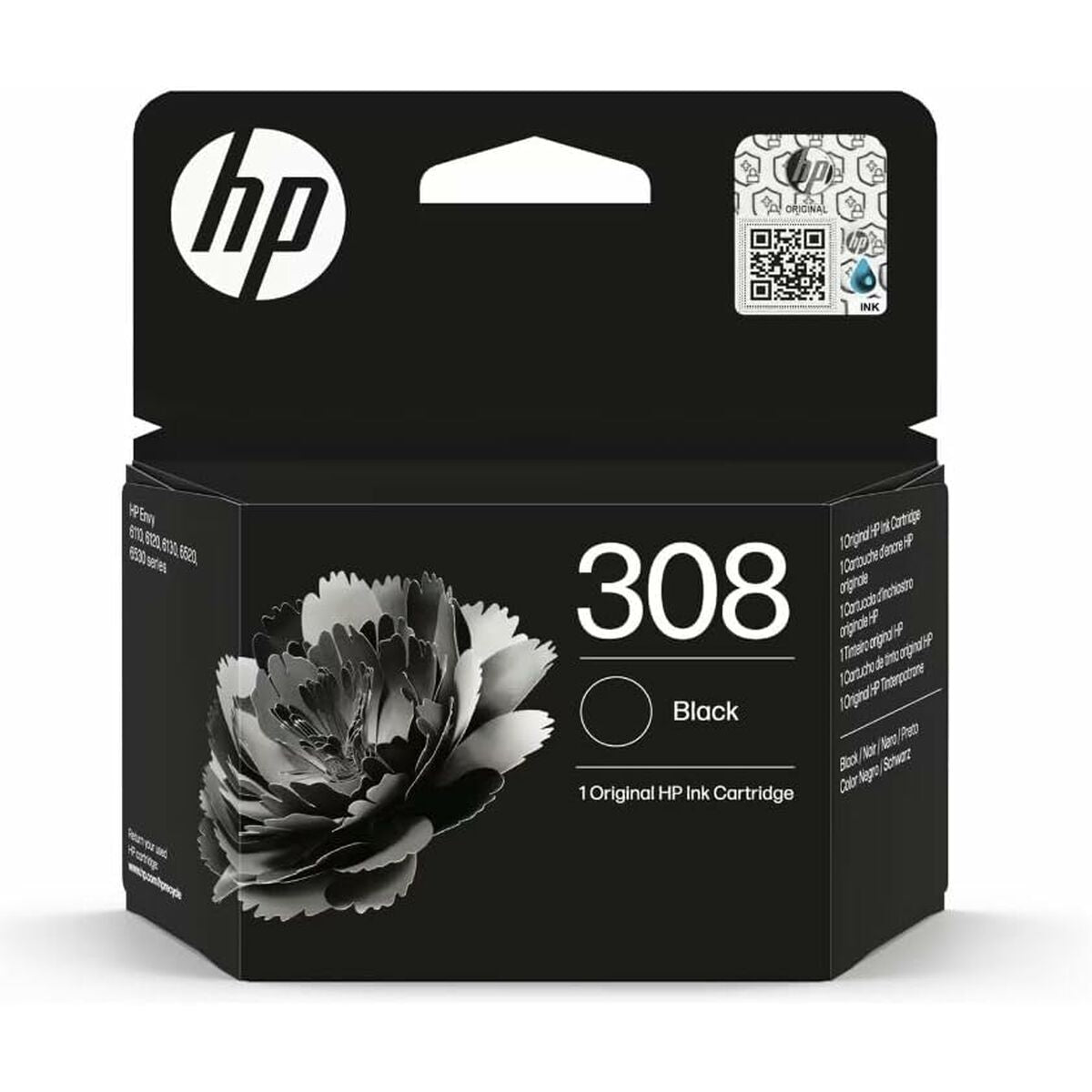 Original Ink Cartridge HP 308 Yellow Black