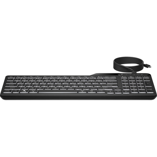 Keyboard HP 7N7C0AA#ABE White Black Spanish Qwerty