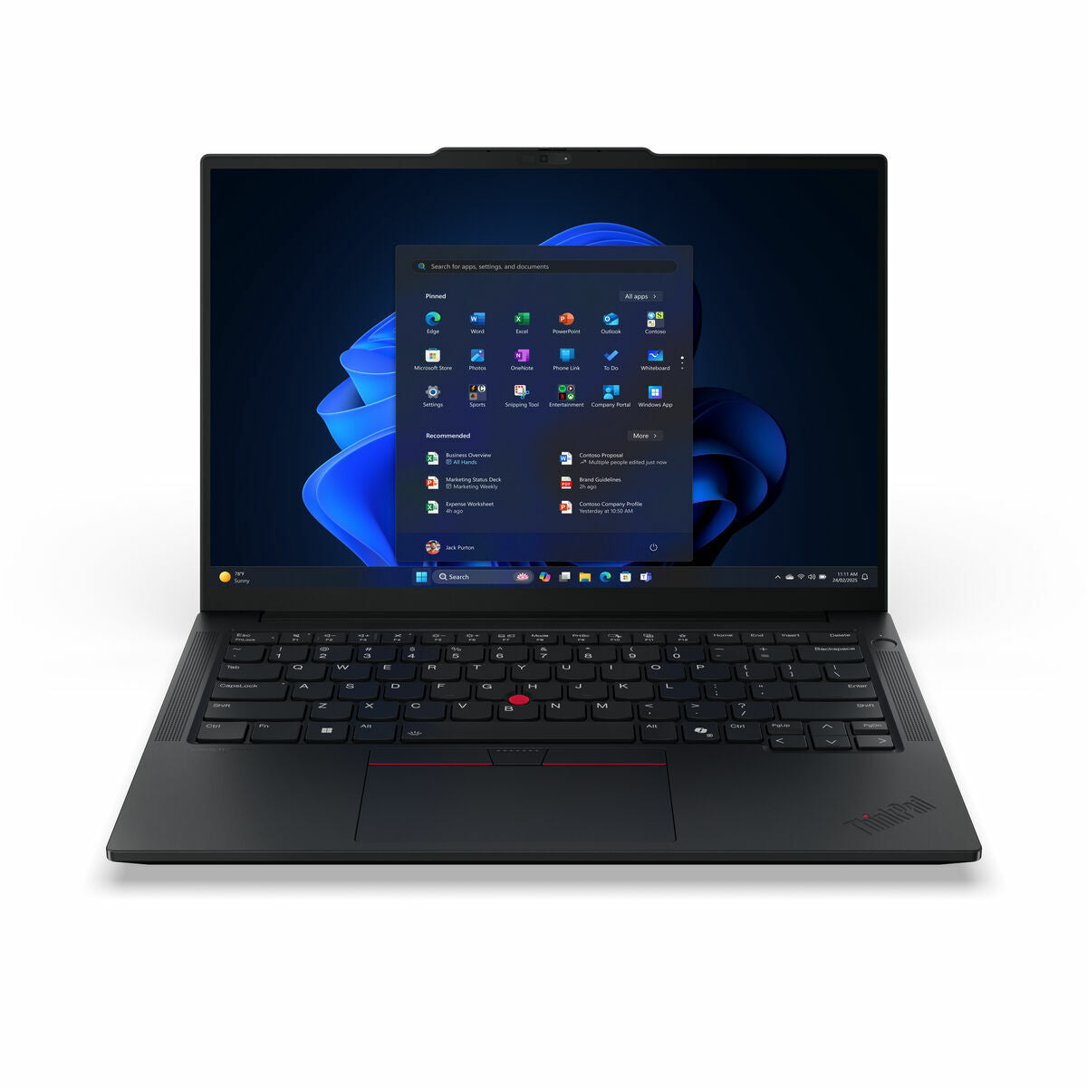 Laptop Lenovo 21SX0044SP 14" intel core ultra 7 255H intel core ultra 7 32 GB RAM 1 TB SSD intel arc 140 Spanish Qwerty