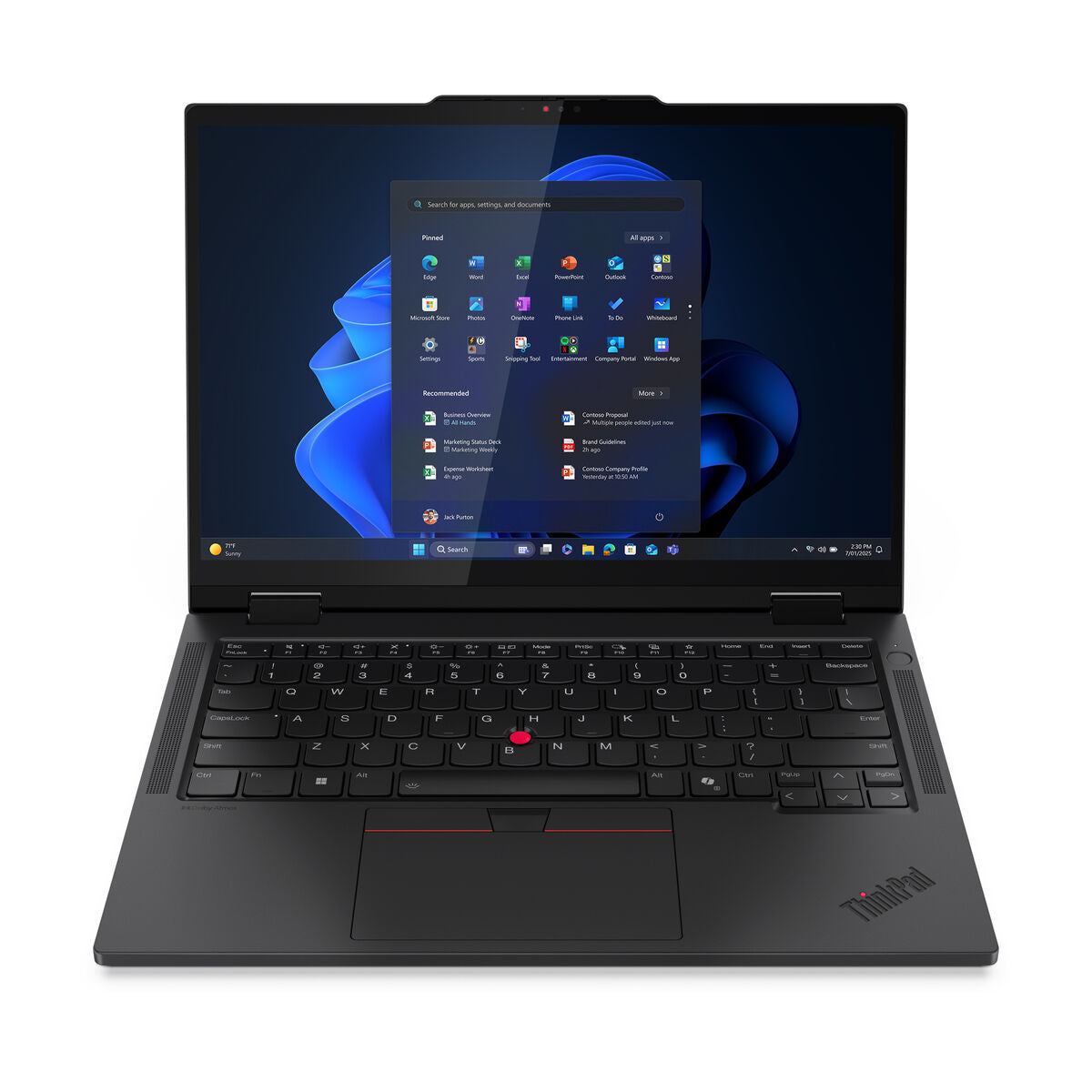Laptop Lenovo ThinkPad T14s 2-in-1 Gen 1 14" 32 GB RAM 1 TB SSD Spanish Qwerty