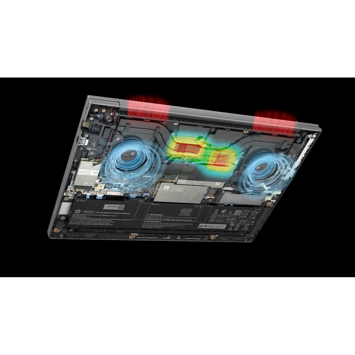 Laptop HP B72XGET#ABE 16" Intel Core Ultra 9 185H 64 GB RAM 1 TB SSD intel arc 140 Spanish Qwerty