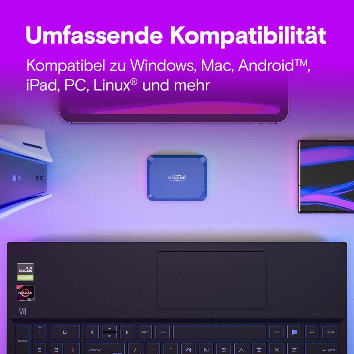 External Hard Drive Crucial X10