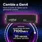 Hard Drive Crucial CT1000P310SSD8 1 TB SSD