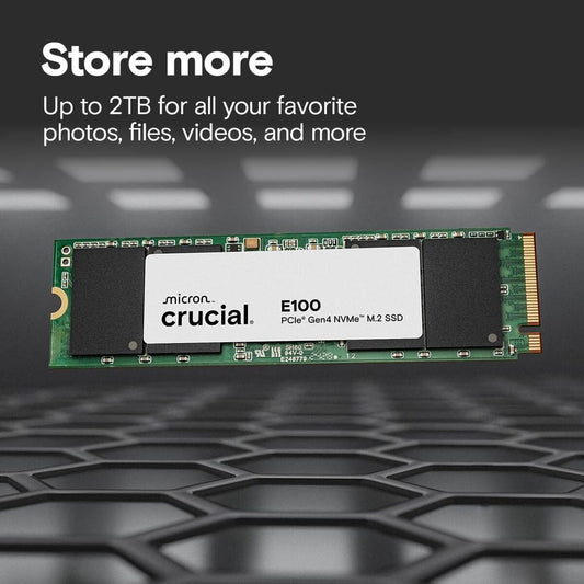 Hard Drive Crucial E100 1 TB SSD